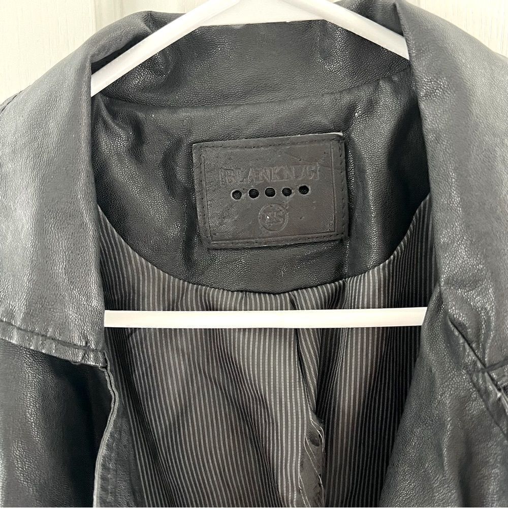 Blank NYC Quilted Faux Leather Moto Jacket - Picture 8 of 10